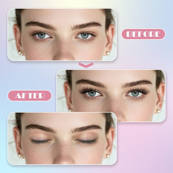 Sangbasang Individual Lashes 120 Pcs DIY Eyelash Extensions Natural 10-14mm Cluster Lashes - 图片 8