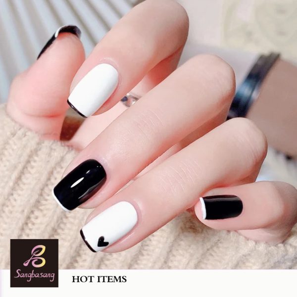 Sangbasang Nail Polish Large Volume Quick Drying Multi Colors Nail Polish Art DIY Home Manicure Gift for Women - 图片 4