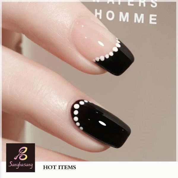Sangbasang Nail Polish Large Volume Quick Drying Multi Colors Nail Polish Art DIY Home Manicure Gift for Women - 图片 5
