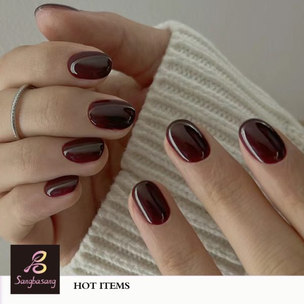 Sangbasang Nail Polish Large Volume Quick Drying Multi Colors Nail Polish Art DIY Home Manicure Gift for Women - 图片 6